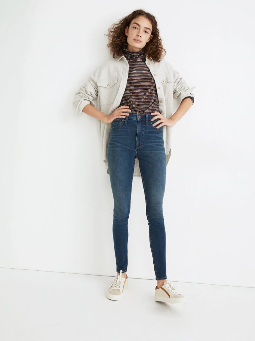 MADEWELL 10" High Rise RoadTripper Skinny Jeans 23T